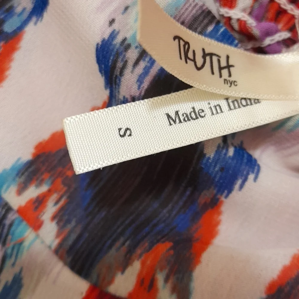 Multiple Color Flare Pants Size S by Truth Pre-loved Good Condition - Picture 8 of 8